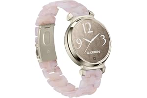 Miimall Resin Band for Garmin Lily 2,Wristband Replacement Strap for Lily 2/2 Classic/2 Active Smart Watch,Women Men