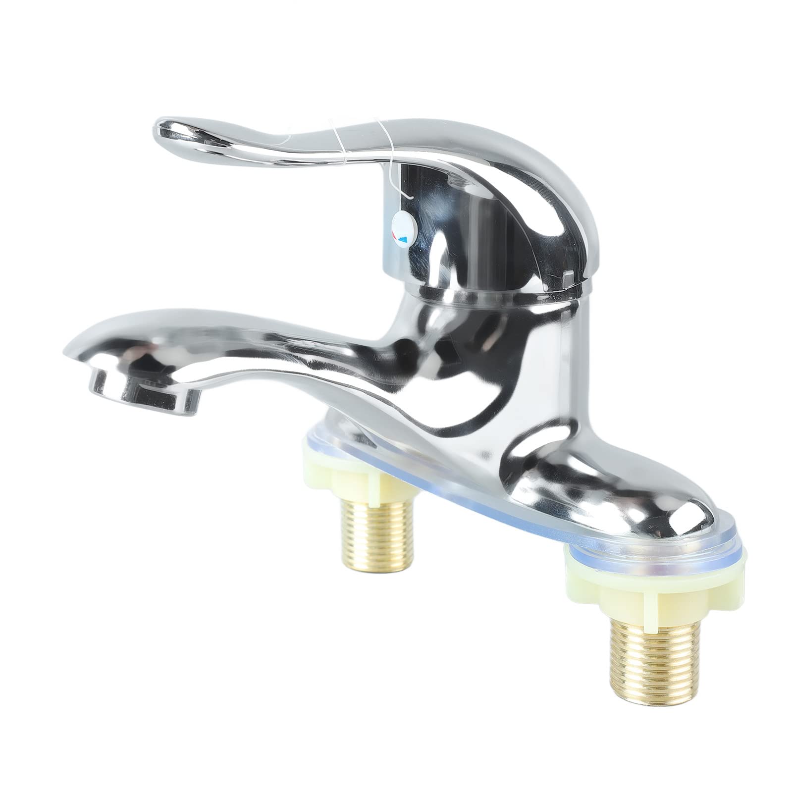 BAFOVY Bathroom Sink Faucet, Single Handle, Hot Cold Water Mixer, 2-Hole Design