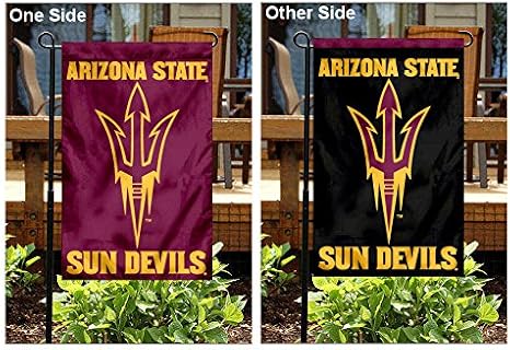 Amazon Com Asu Garden Flag And Yard Banner Sports Fan Outdoor