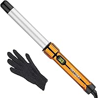 Bed Head Curlipops Clamp-Free Curling Wand Iron | For Loose Curls and outragious body (1 in)