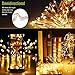 EOYIZW Fairy Lights, Warm White String Light, LED Christmas Tree Decoration Light,6 Pack Waterproof Indoor Copper Light, Flexible Rope Lights for Parties Bedroom (10ft/3m 30 LED)
