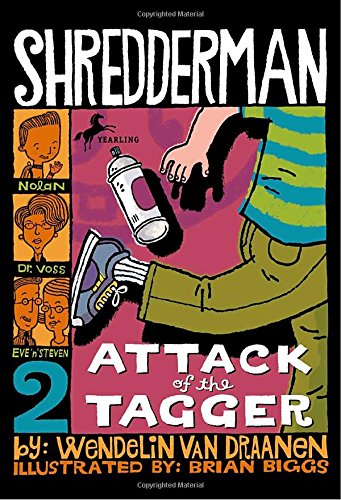 Shredderman: Attack of the Tagger (Shredderman)
