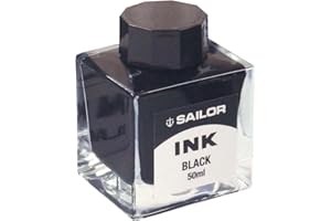 セーラー万年筆 Sailor Fountain Pen, Dye Bottle Ink, 50ml, Black, 13-1007-220