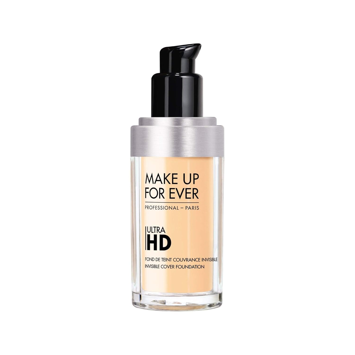 MAKE UP FOR EVER Ultra HD Foundation - Invisible Cover Foundation 30ml Y215 - Yellow Albaster