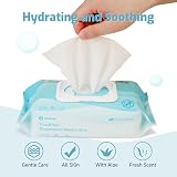 SUNKISS TrustPlus Wet Wipes for Adults 200 Count 4 Packs Aloe Moist to Clean view 6
