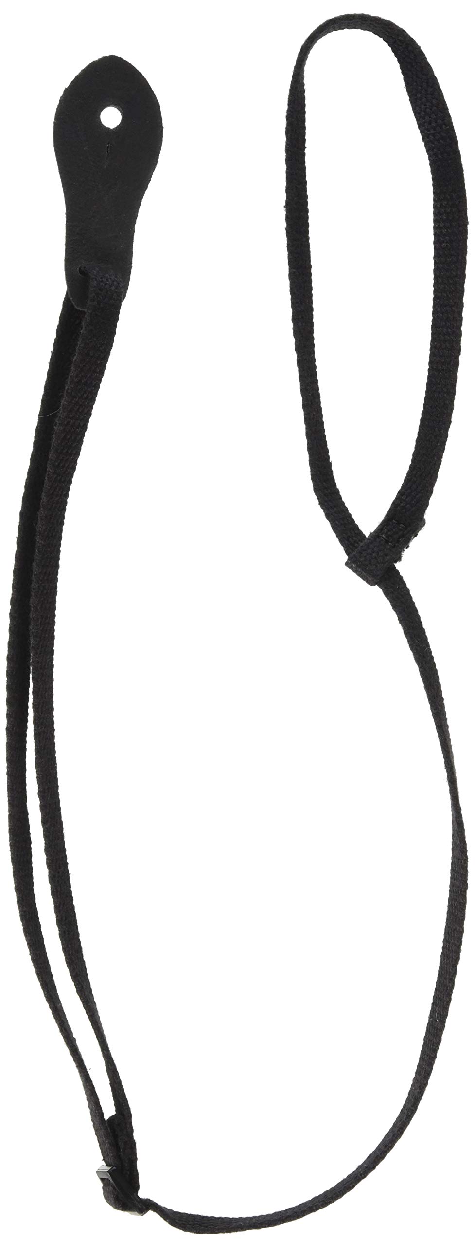 Levy's M19C Mandolin 3/8 inch Cotton Guitar Straps - Black