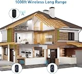 SECRUI Wireless Doorbell IP55 Waterproof Battery 1000ft Range 52 Chimes view 4