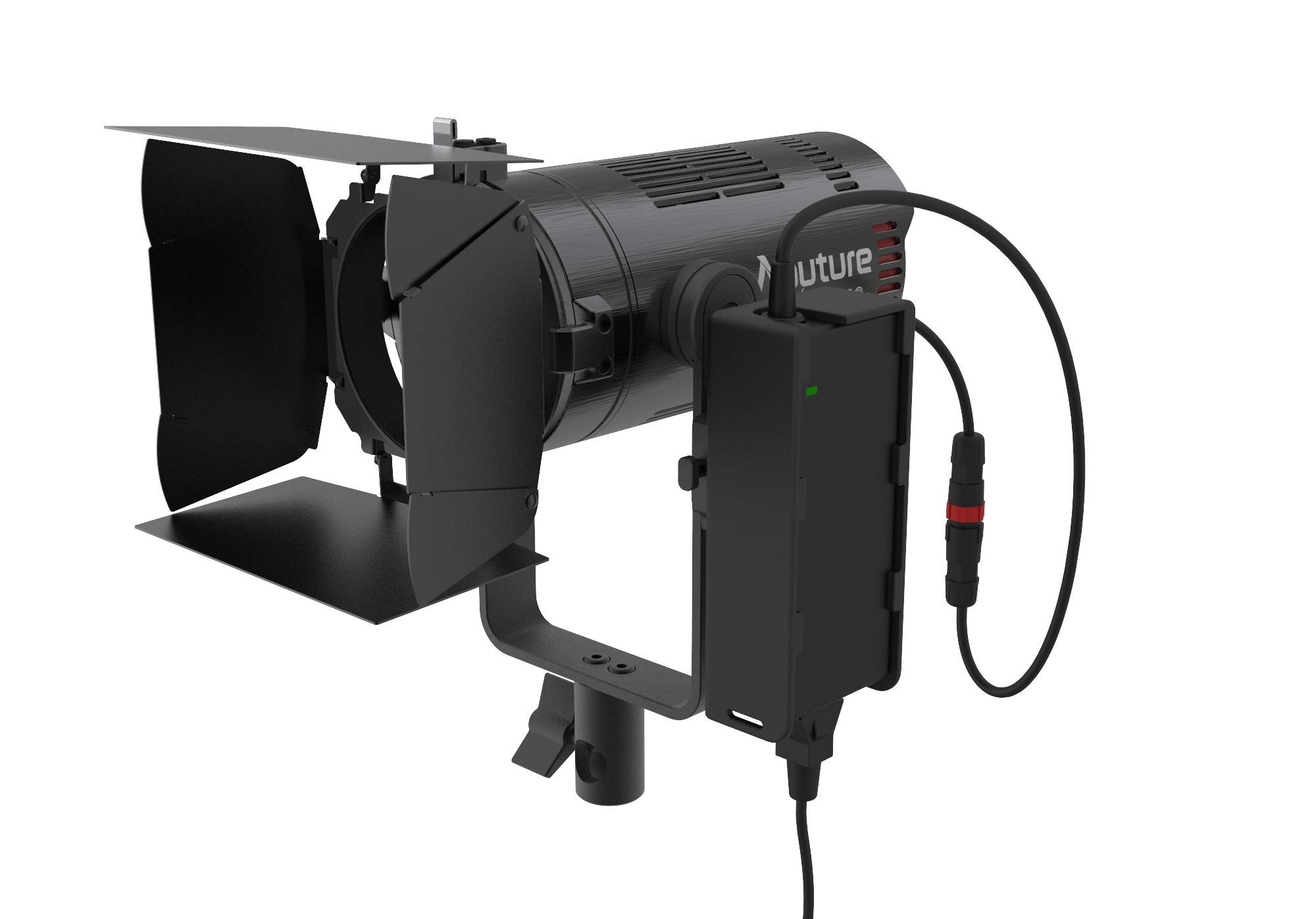 Aputure 60x Aputure Light Storm LS 60x Bi-Color LED Light 30000lux @1m, CRI 95+ TLCI 95+Built-in 9 Lighting FX, Support NP-F970 Battery, Includes Barn Doors Support Sidus APP Control