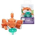 Philips Avent Soothie Snuggle Pacifier Holder with Detachable Pacifier, 0m+, Fox, SCF347/08