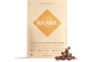 Ka'Chava Meal Replacement Shake - A Blend of Organic Superfoods and Plant-Based Protein - The Ultimate All-In-One Whole Body Meal. 15 meals per bag. (Chai), 32.2757 Ounce