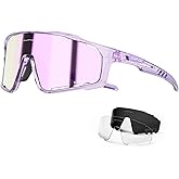 KAPVOE Polarized Cycling Glasses Men Women Mountain Bike Glasses MTB Riding TR90 Sport Sunglasses Running Bicycle K76