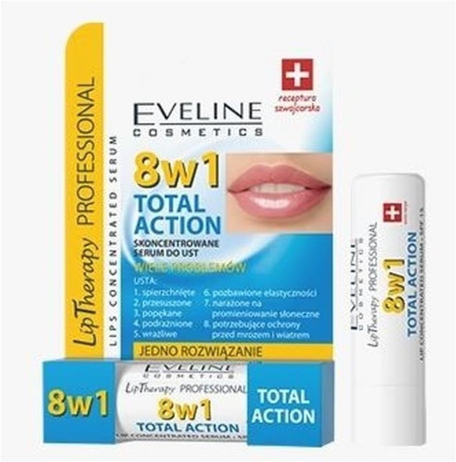 Eveline 8-in-1 Total Action Lips Concentrated Serum