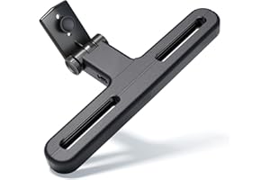 Arafuna Car Headrest Mount Holder with Adjustable Holding Clamp Angle Adjustable Headrest DVD Player Mount for 10.5 Inch Car DVD Player