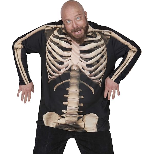 Camisas De Calacas Chidas Camisas De Esqueleto Con Estampado 3D