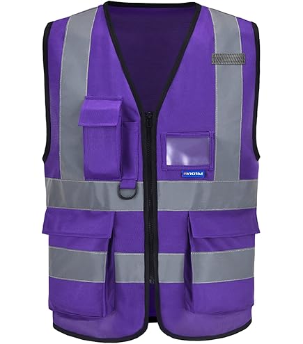 Gilet de sécurité jaune réfléchissant pour les personnes, modèle