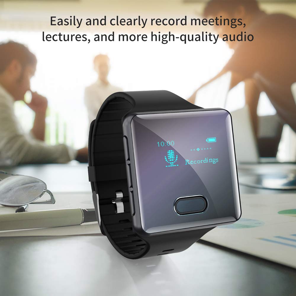 Wiwoo 16GB Bluetooth MP3 Player with Clip for Running, Sports Watch MP3