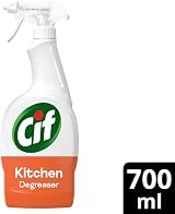 Cif Cleanboost Kitchen Spray 700ml Tough Grease Remover for Shiny Surfaces view 2