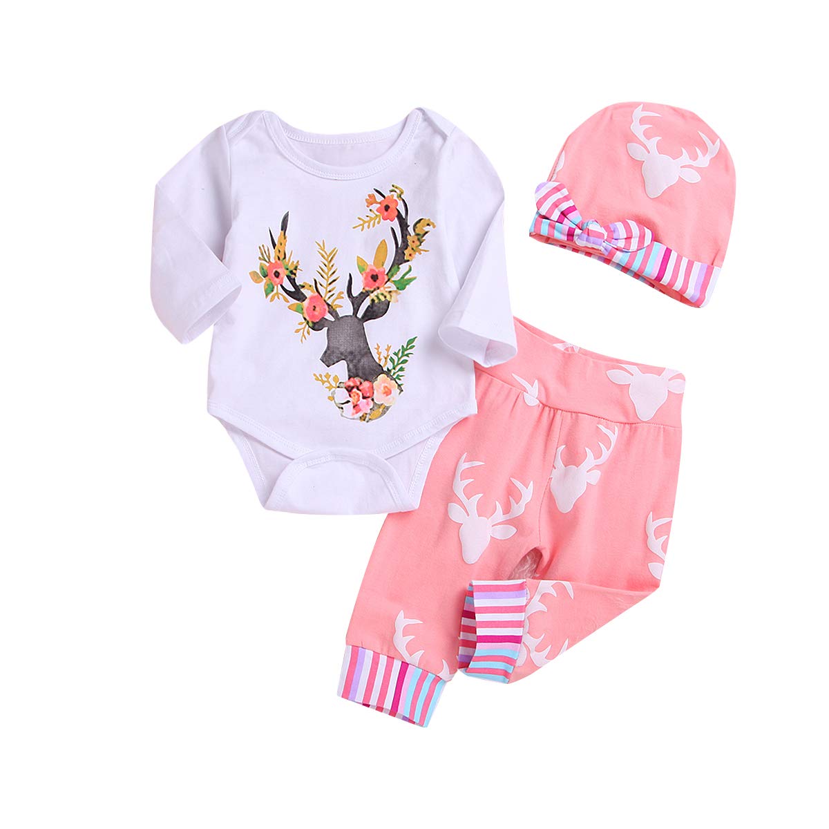 Best Newborn Girl Coming Home Outfit Deer