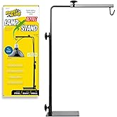 ReptiKing Reptile Lamp Stand, Adjustable Heat Lamp Fixture Stand, Terrarium Stand for Holding Reptile Light Fixture and Heati