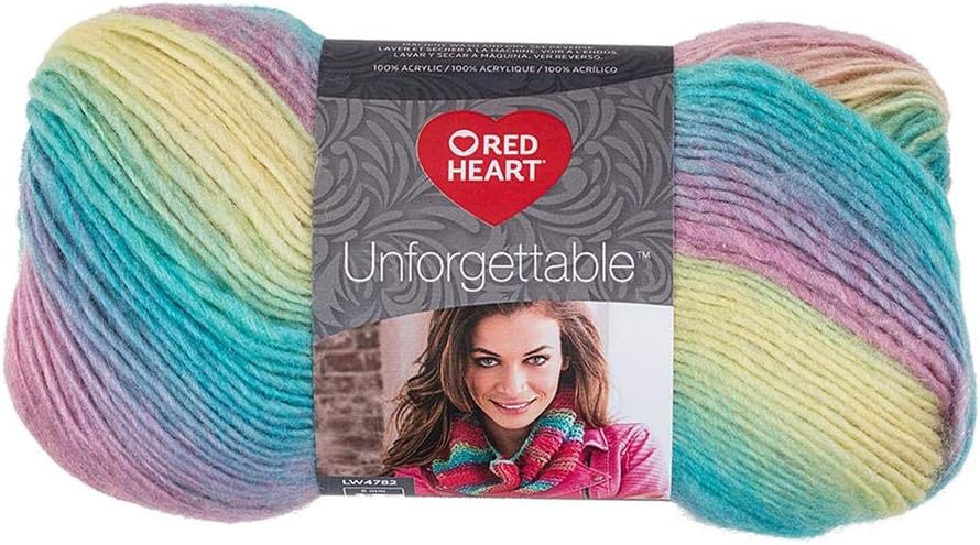 Red HeartBoutique Unforgettable Yarn, Candied (E793.3965)