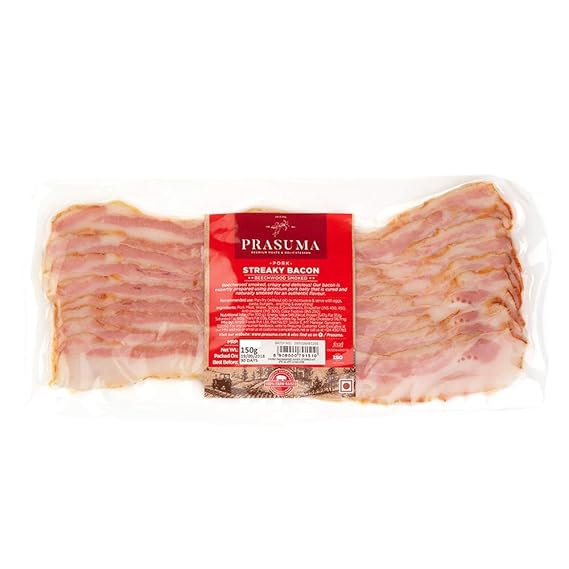 Prasuma Streaky Bacon Pouch, 150 g