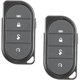 2X Key Fob Remote for Viper Alarm Security System (7146V) | Replacement for 4105V, 5305V, 3305V, 5105V, 3102V, 3305V, 3105V 4-Button Self Programmable