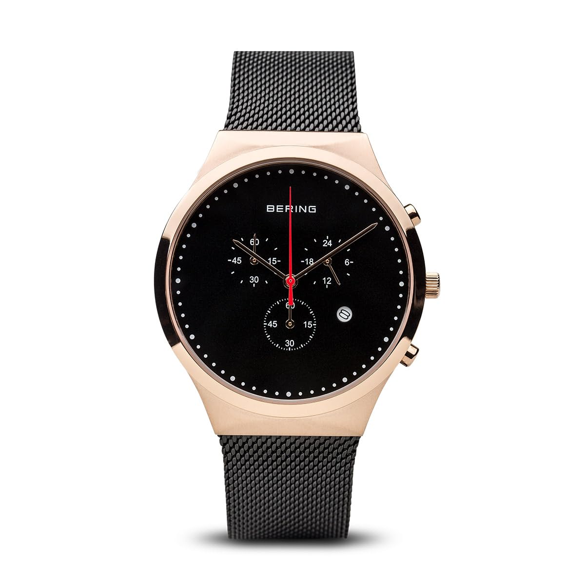 BERING Women Analog Quartz Classic Collection Watch with Stainless Steel Strap & Sapphire crystal 14736-166