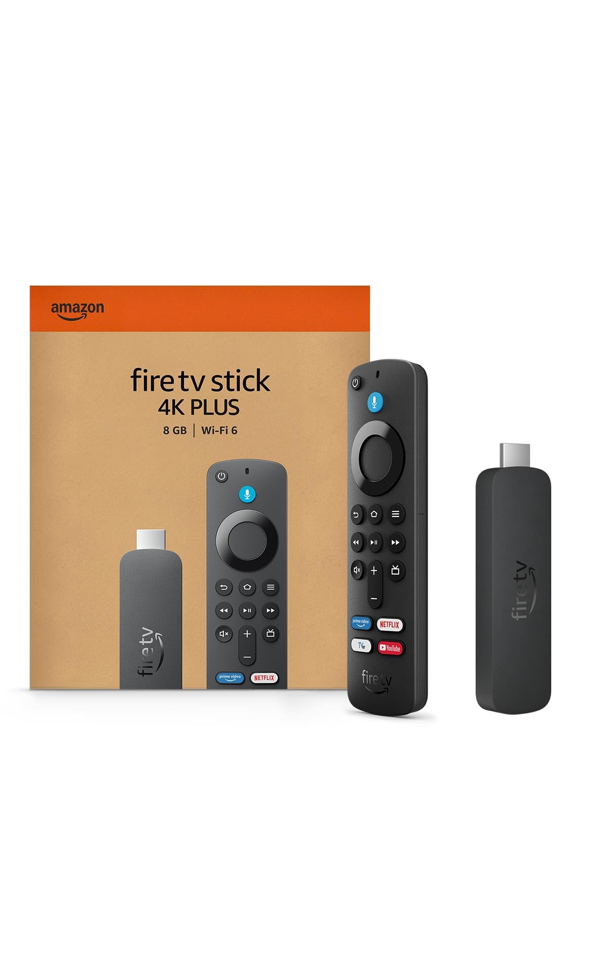 Amazon Fire TV Stick 4K Plus | 映画館のような4K体験 | ストリーミングメディアプレイヤー