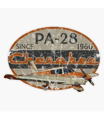 Flying Piper J3 Cub Sticker Decal Die Cut - Self Adhesive Vinyl