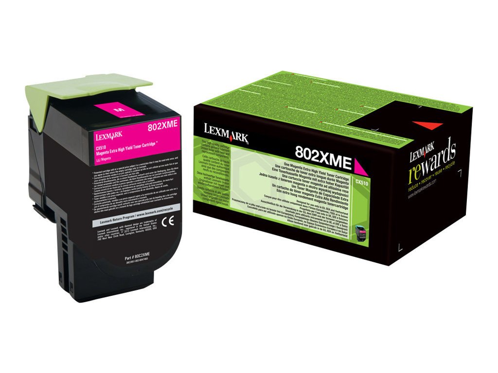 Lexmark 1886320 Extra High Capacity Toner Cartridge - Magenta — image 1