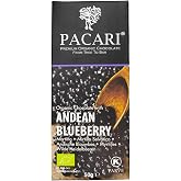 Pacari Andean Blueberry Organic Chocolate Bar