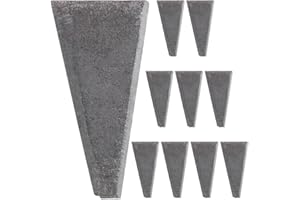 Gadpiparty 10pcs Triangle Wedge Wedges for Handle Blacksmith Hammer Repair Tool for Home Handle Fixing Accessory Conical s Axes Fixing High-Carbon Steel