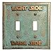 Star Wars (Light/Dark Side) Double Light Switch Cover (Patina)