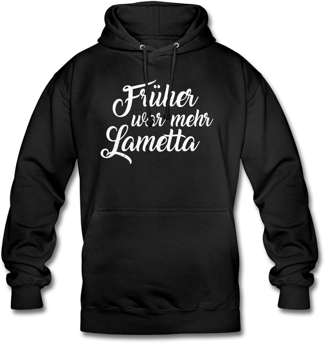 Früher War Mehr Lametta Spruch Unisex Hoodie Amazon.de Bekleidung