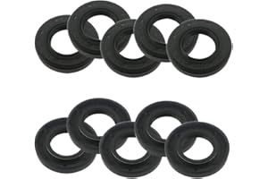 10pcs Skeleton Oil Seal 25x35x7mm /25x35x10/25x37x7/25x38x8/25x40x7/25x45x12mm TC Type NBR Black Radial Shaft Seal Ring Gaske