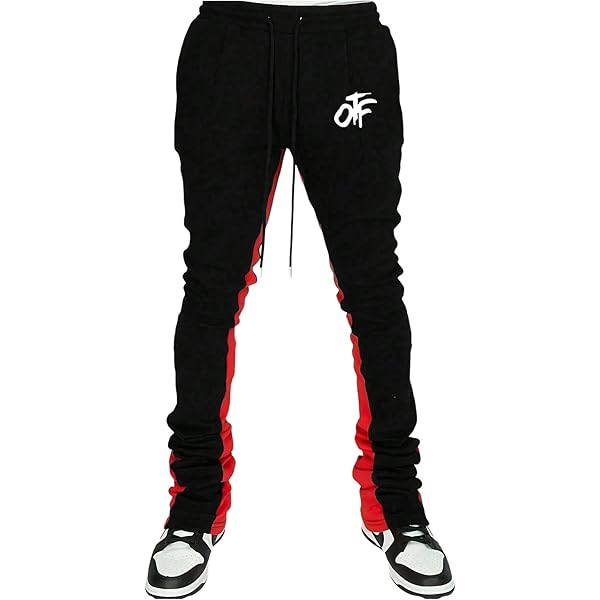 Amazon.com: SHENHE Men's Graphic Cross Print Flare Sweatpants
