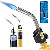 TAUSOM Propane Torch Head with Trigger-Start Ignition, Adjustable Heat | Mapp Gas Torch Head, Trigger-Start Ignition, Adjustable Flame, Lightweight for HVAC, Welding &amp; Plumbing