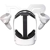 SINWEVR VR Headset and Controller Wall Mount Storage Stand Hook Compatible for Meta Quest 3 / Quest 2 / Pro / 1, PSVR 2, Pico 4, Rift S, Hp Reverb G2, HTC Vive, Valve Index, PS VR (White)