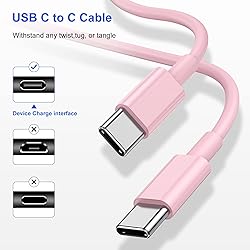 USB C Charger for iPhone 15, 6FT iPhone 15 Pro Max