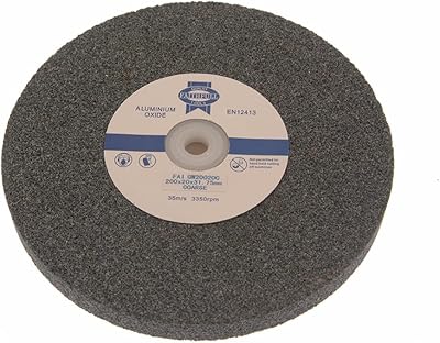 Faithfull FAIGW20020M Bench Grinding Wheel Alox 200mm x 20mm Medium 36G