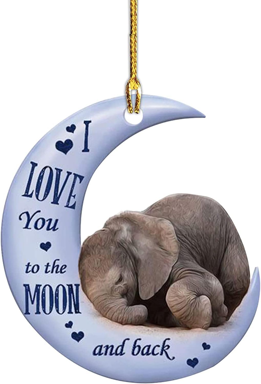 Ornaments - Christmas Ornament, Christmas Tree Decorations, Ornaments for Christmas Tree, Elephant Ornament Elephant Tree Ornament, Elephant Christmas Tree Ornament, Gift for Veteran