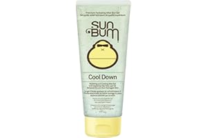 Sun Bum Cool Down Aloe Vera Gel | Vegan and Hypoallergenic After Sun Care with Cocoa Butter to Soothe and Hydrate Sunburn Pai