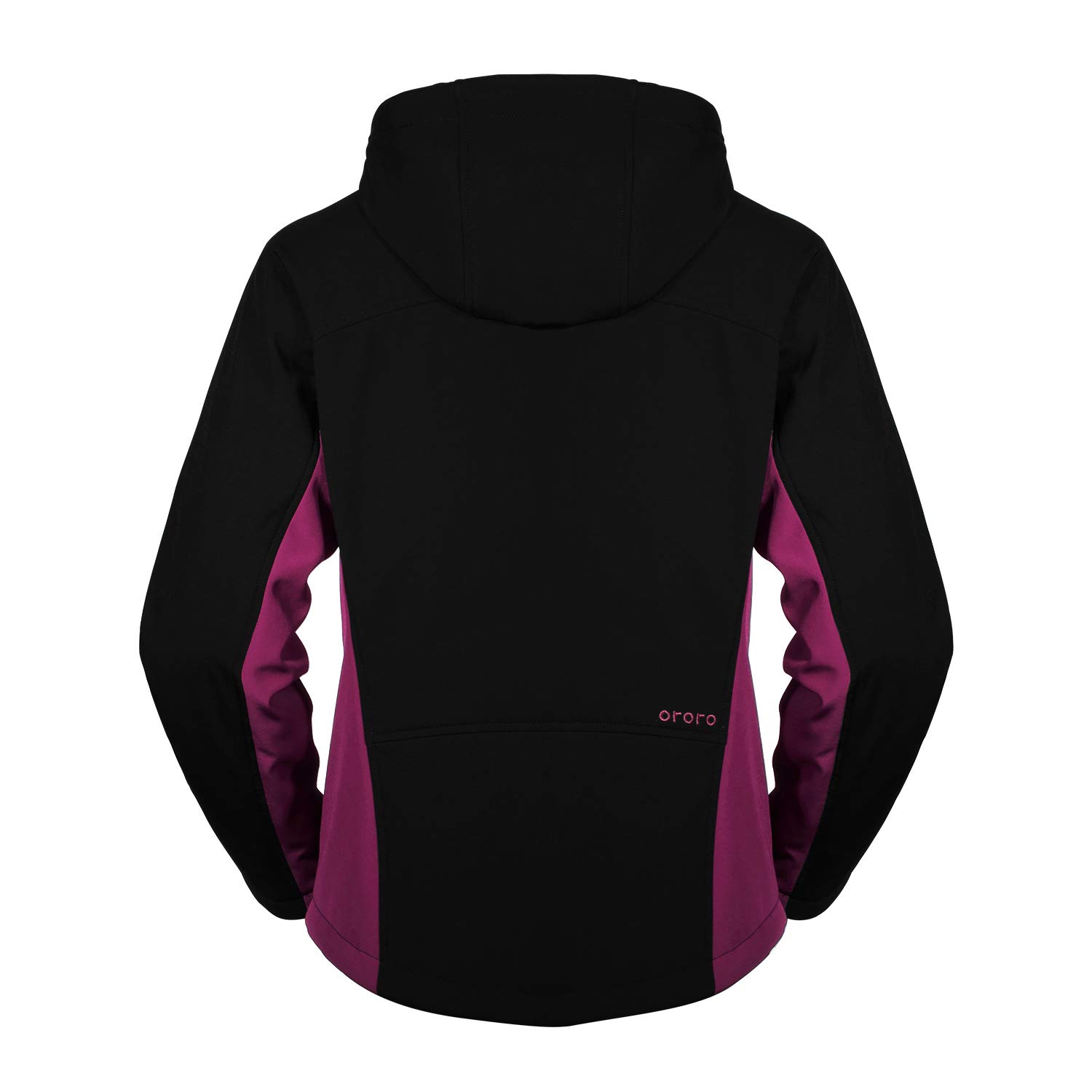 ororo women's slim fit heated jacket with battery pack and detachable hood