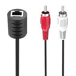 Audio Balun, 2-Pack Stereo RCA to Stereo RCA Audio