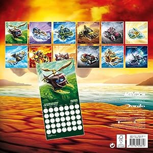 The Official Skylanders 2016 Square Calendar
