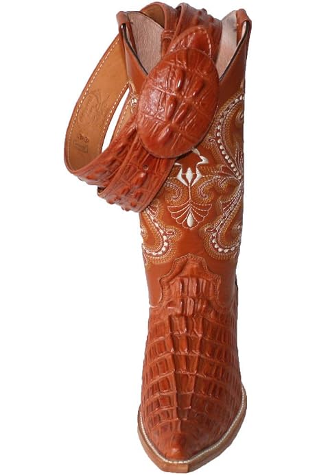 Amazon.com: Botas de cuero de piel de pez genuino para hombre, naranja, 8 :  Ropa, Zapatos y Joyería