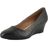 Aerosoles Iris Women's Heels Black Leather Size 7.5 W