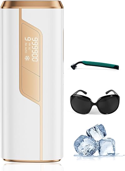 Blissky Laser Hair Removal Device with Ice Cooling Function for Women