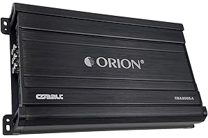 Orion Cobalt Series CBA2000.4 High Efficiency 4-Channel Class A/B Amplifier for Car Audio Stereo - 2000W High Output, 2/4 Ohm Stable, Adjustable Low/High Pass, Bass Boost, MOSFET Power Supply