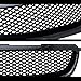 HS Power Black Finished 2003-2004 Toyota Corolla Jdm Tr-D Sport Mesh Front Hood Bumper Grill Grille Abs